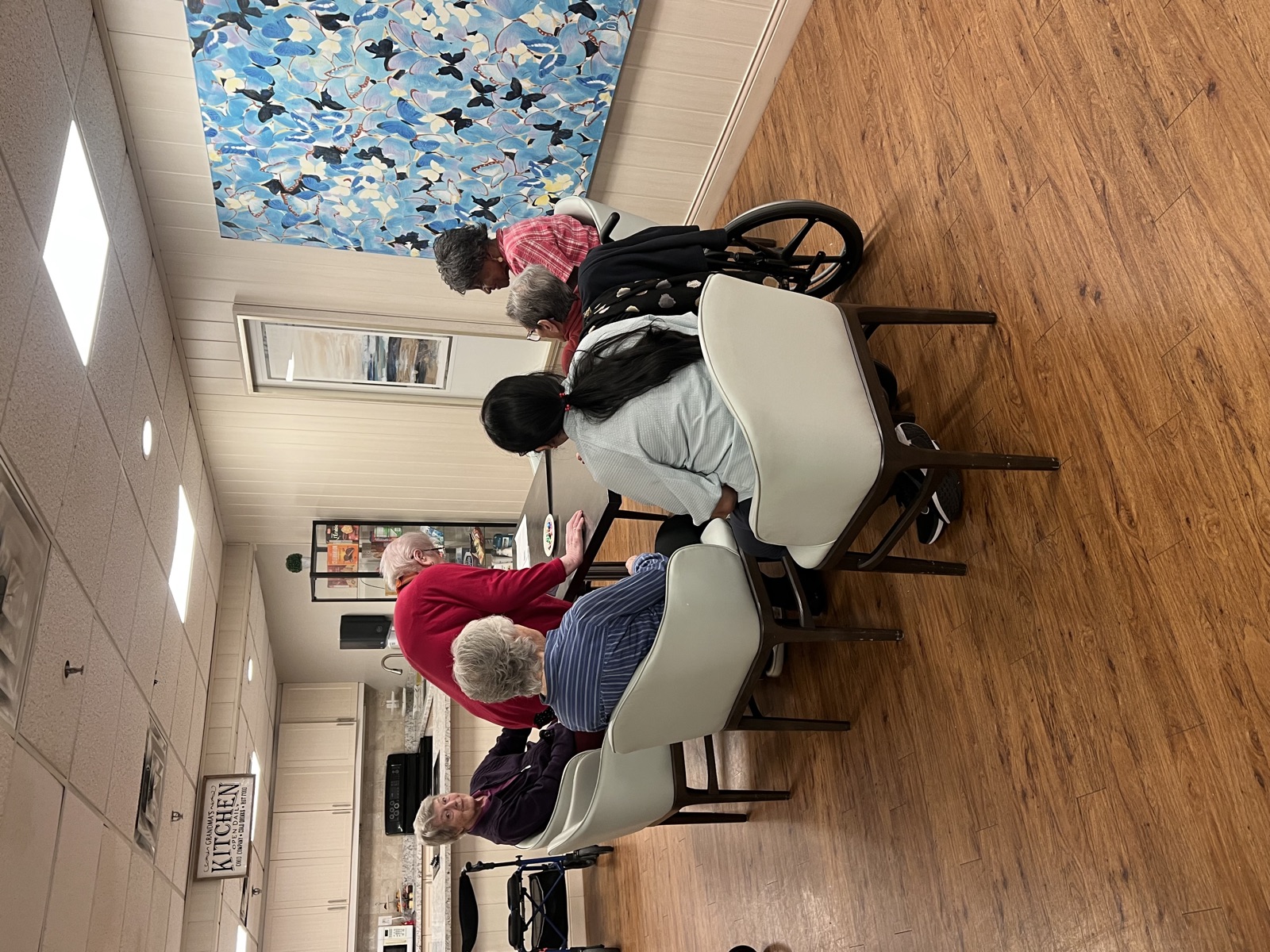 The Wednesday chair circle