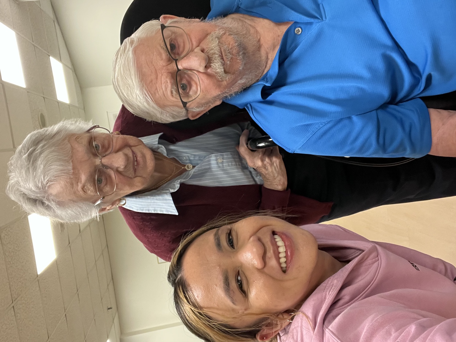A visit with the group